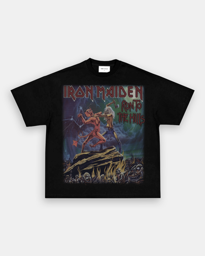 IRON MAIDEN RUN TO THE HILLS TEE