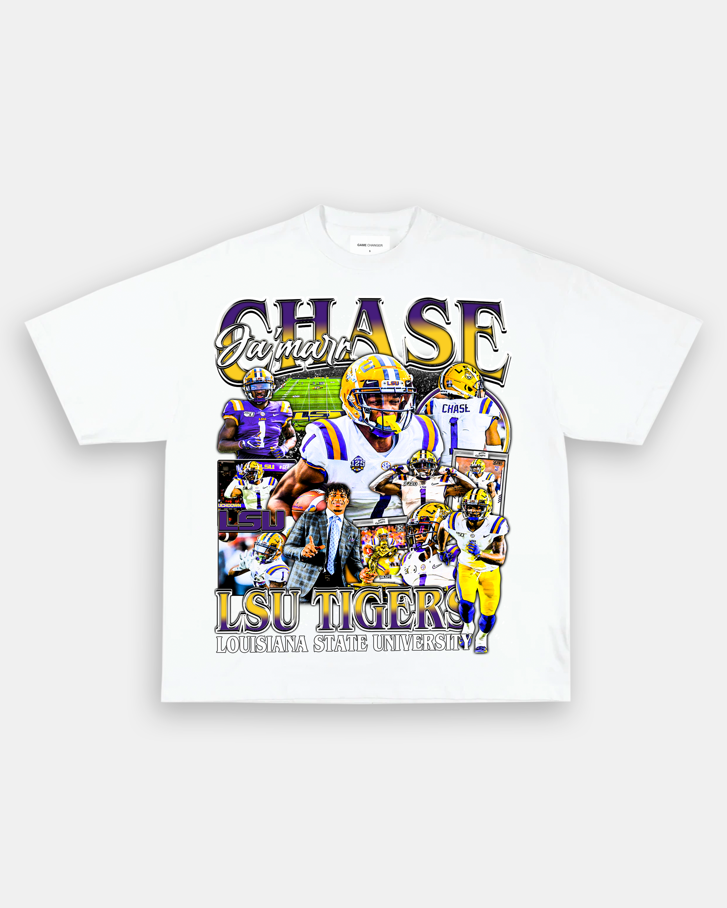 Ja'marr Chase PNG T Shirt Design Football Team Shirt 