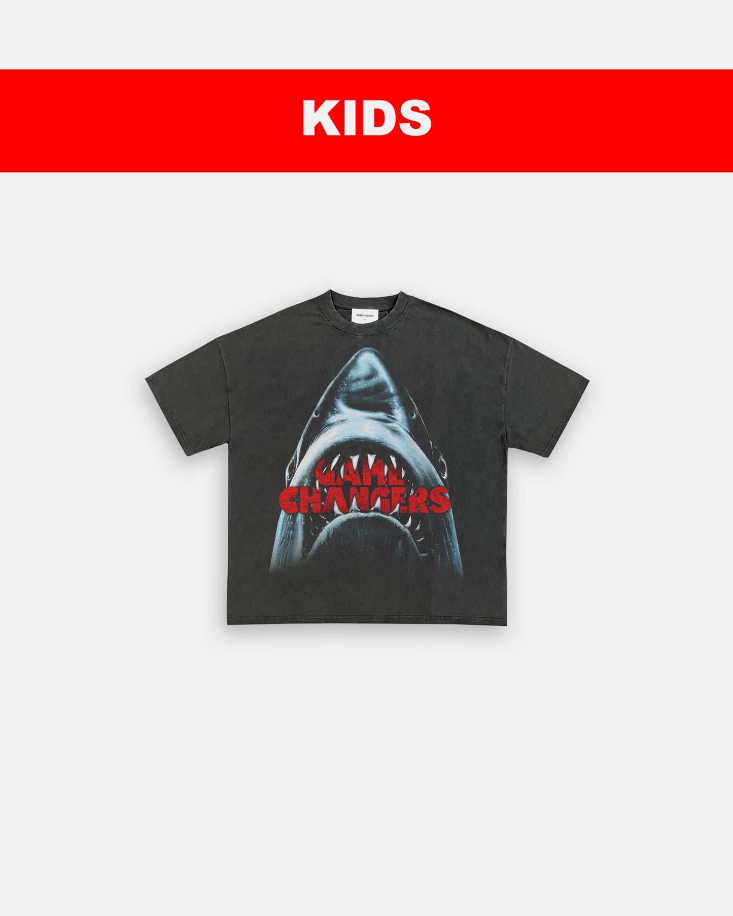 JAWS - FRONT ONLY - KIDS TEE