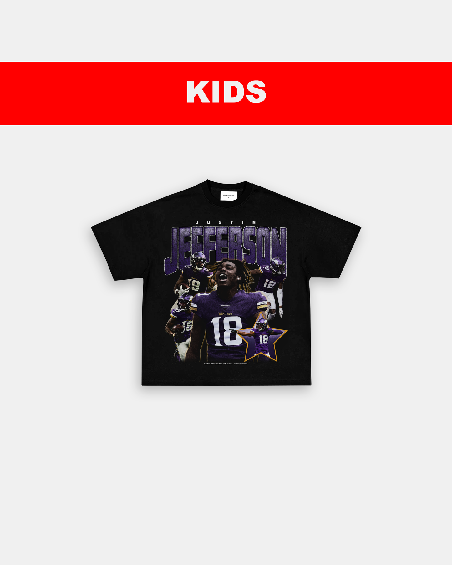 JUSTIN JEFFERSON - KIDS TEE