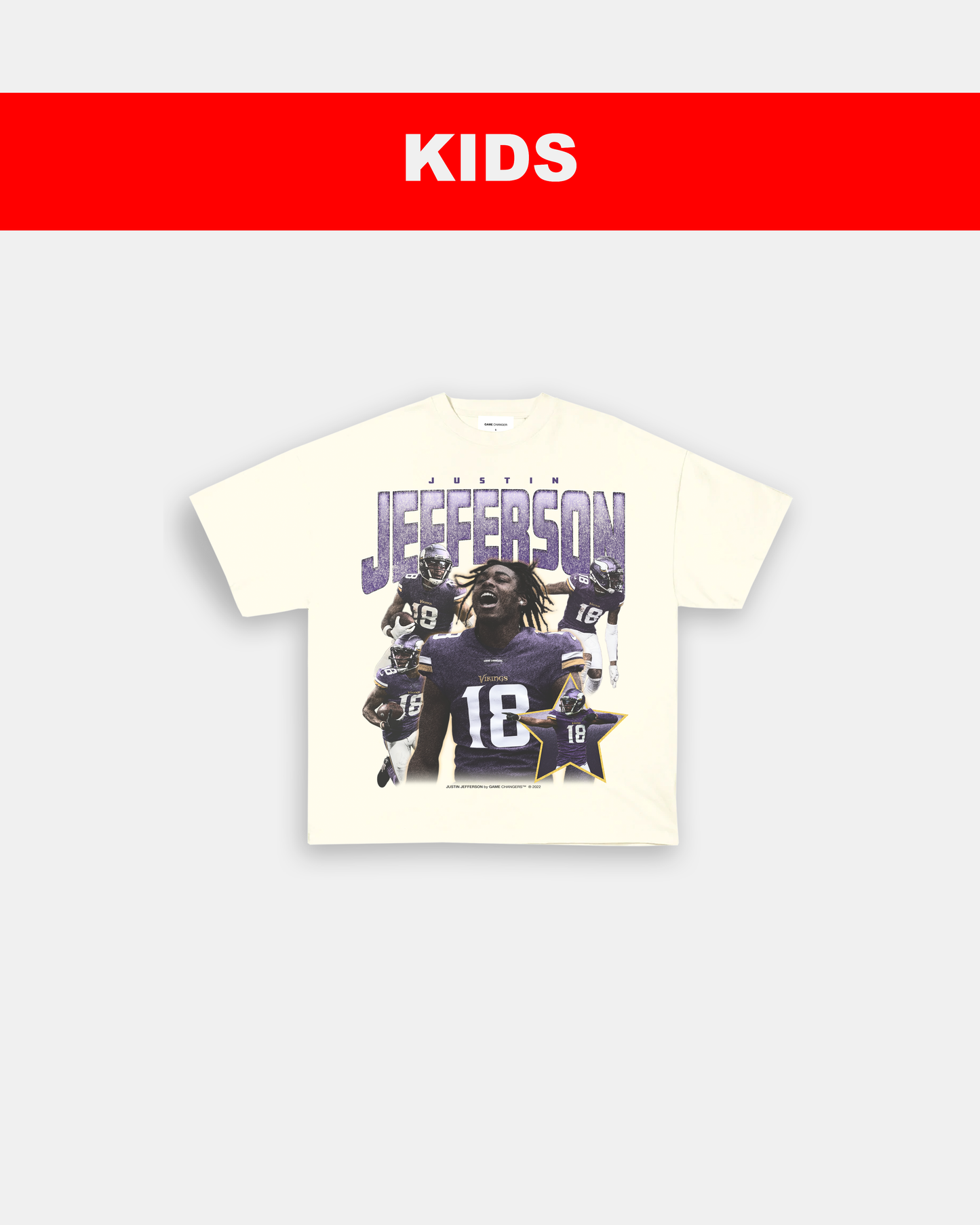 JUSTIN JEFFERSON - KIDS TEE