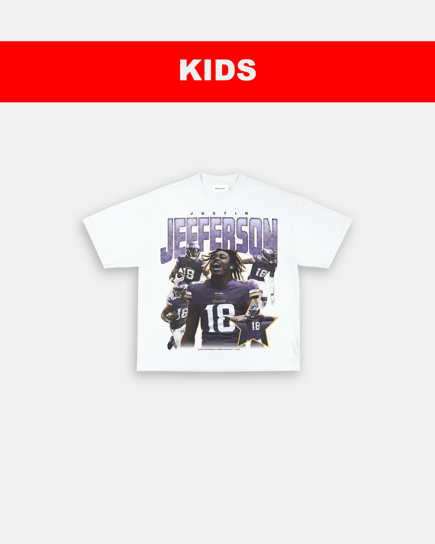 JUSTIN JEFFERSON - KIDS TEE