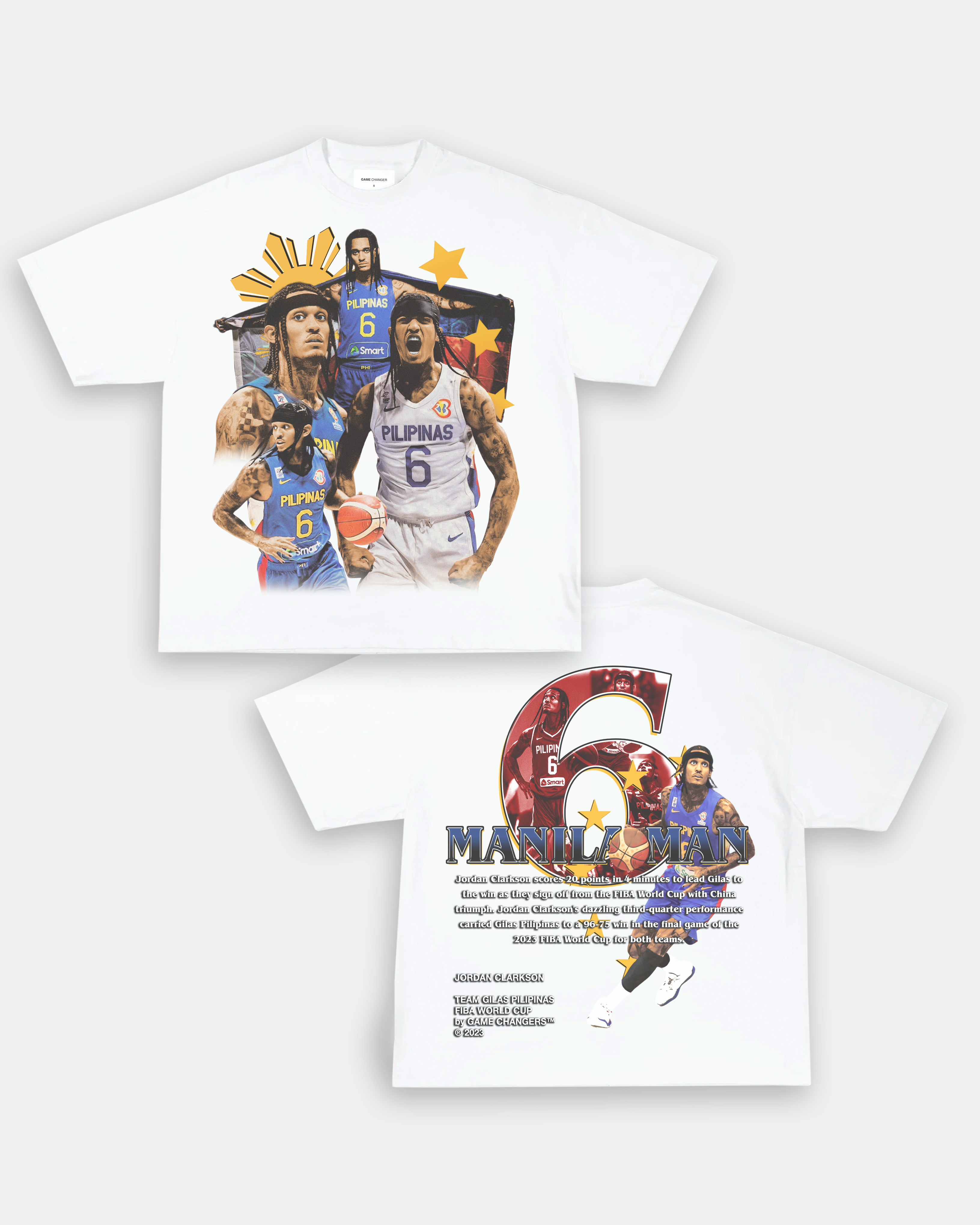 JORDAN CLARKSON - PILIPINAS TEE - [DS] – GAME CHANGERS