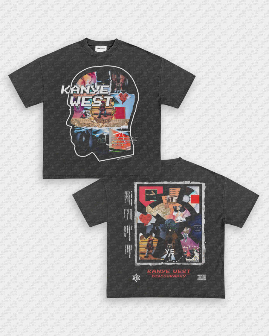 KANYE DISCOGRAPHY TEE - [DS]