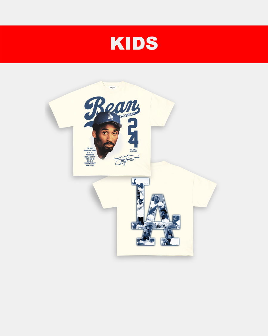 KB BEAN DODGERS - KIDS TEE - [DS]