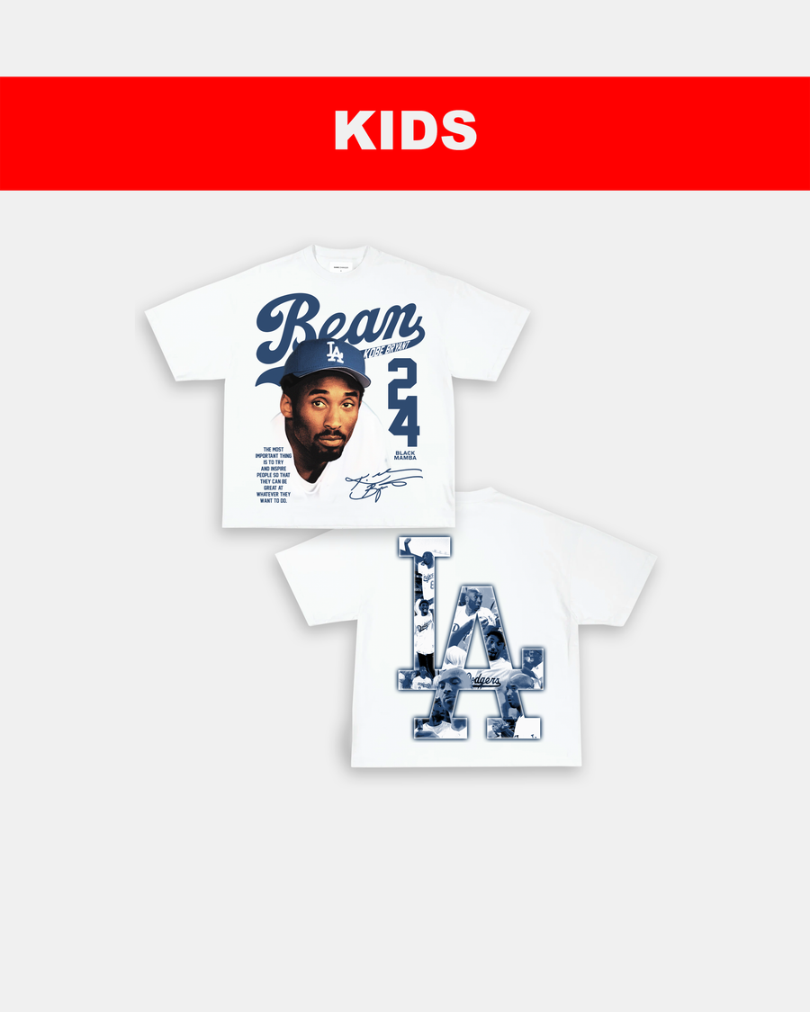 KB BEAN DODGERS - KIDS TEE - [DS]
