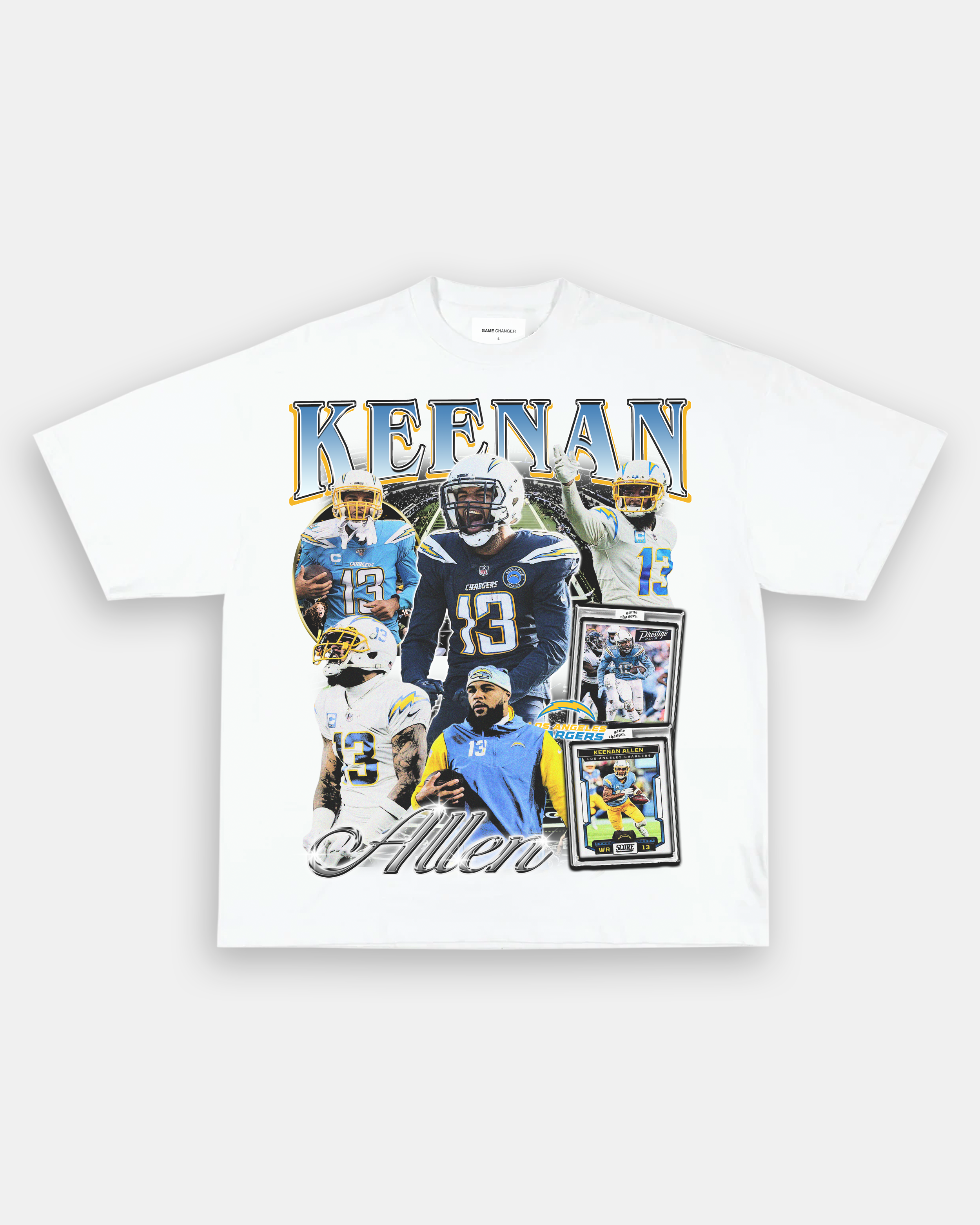 Keenan Allen T-Shirt, Los Angeles Football Men's Premium T-Shirt