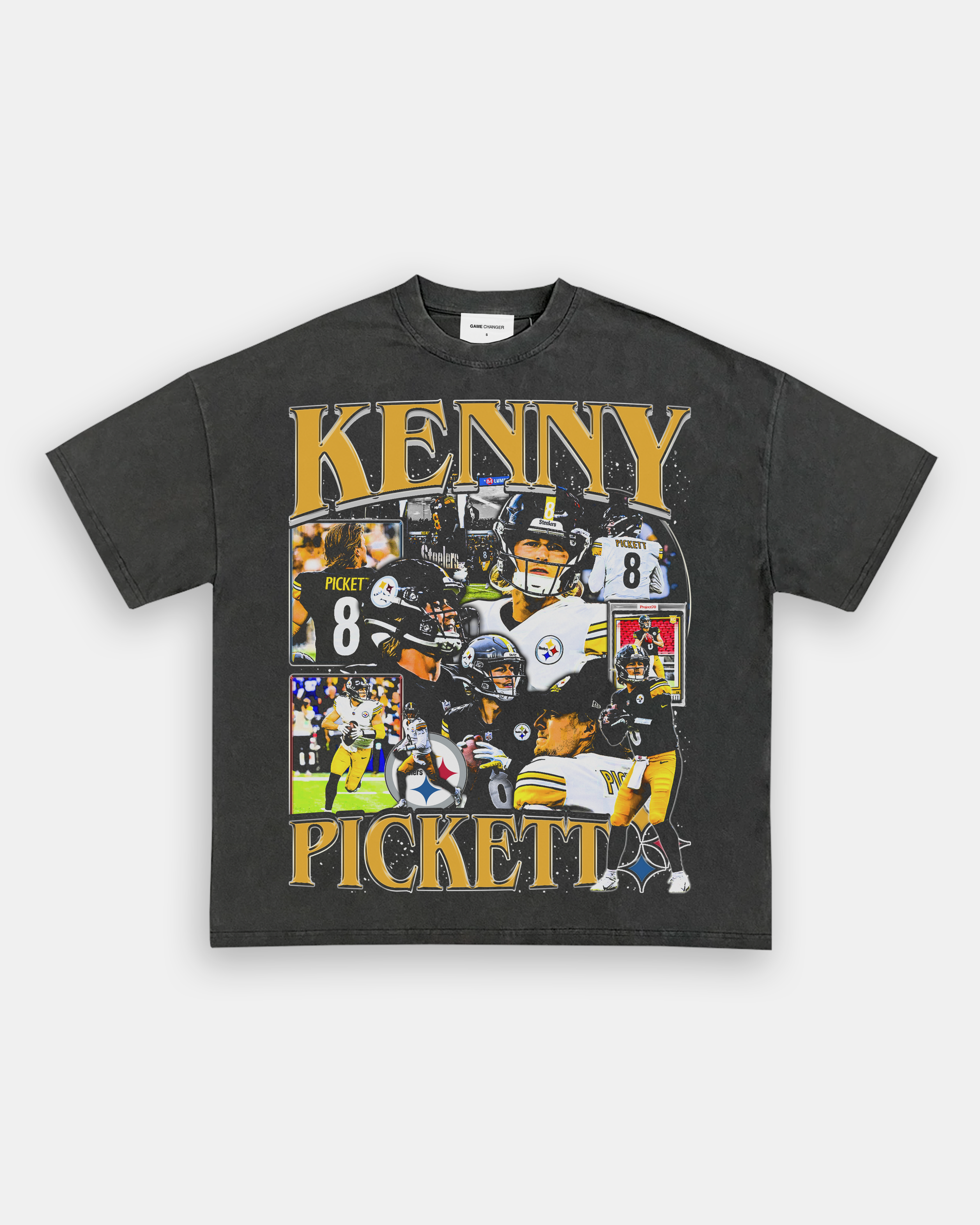 Kenny Pickett Legend Color Rush T-Shirt - Black - Tshirtsedge