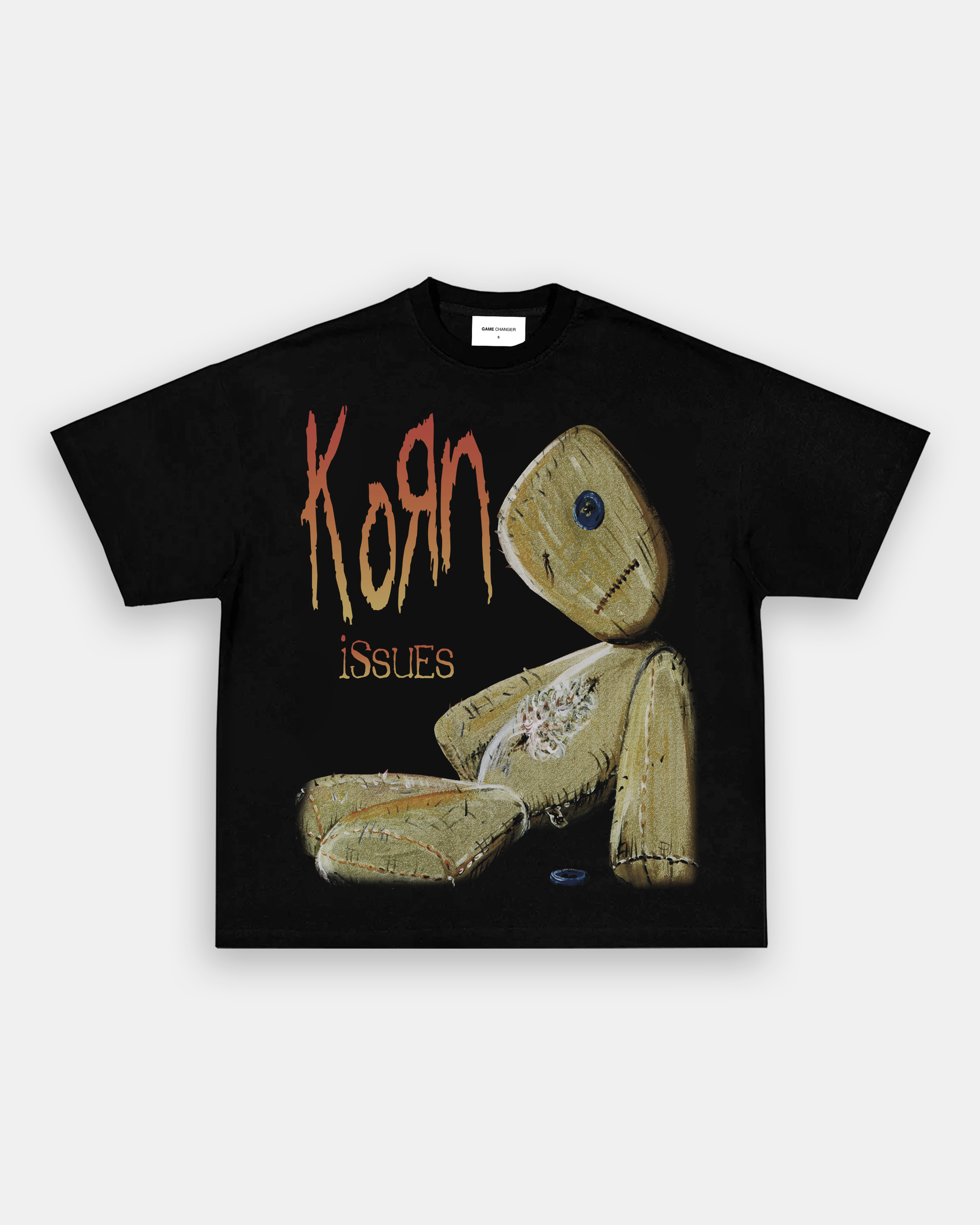 Korn Issues Tracklist in a Box T-Shirt Black Band Merch, Bands, Black Korn Issues Tracklist in a Box T-Shirt Black Band Merch, Bands, Black