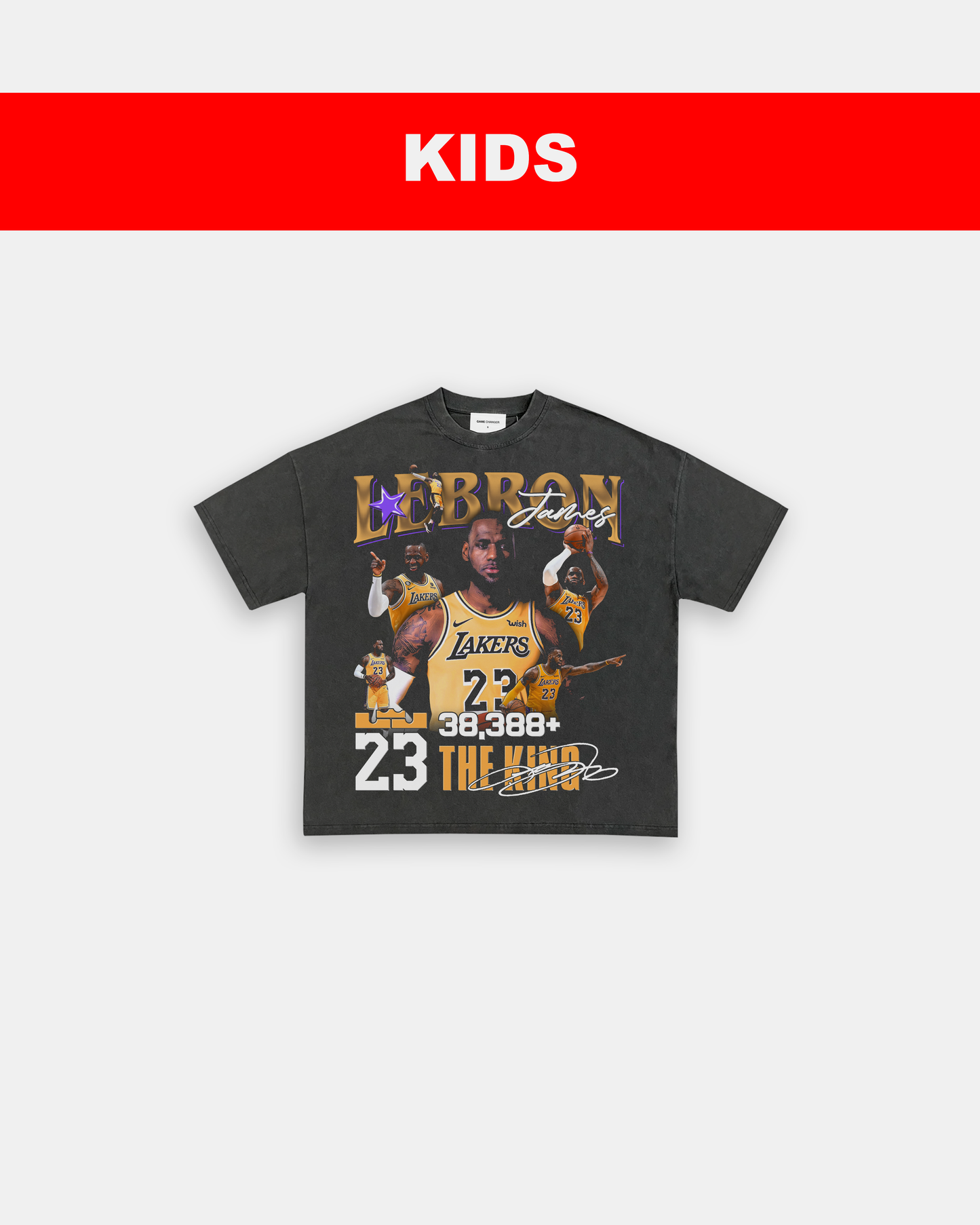 LAKERS LEBRON - KIDS TEE