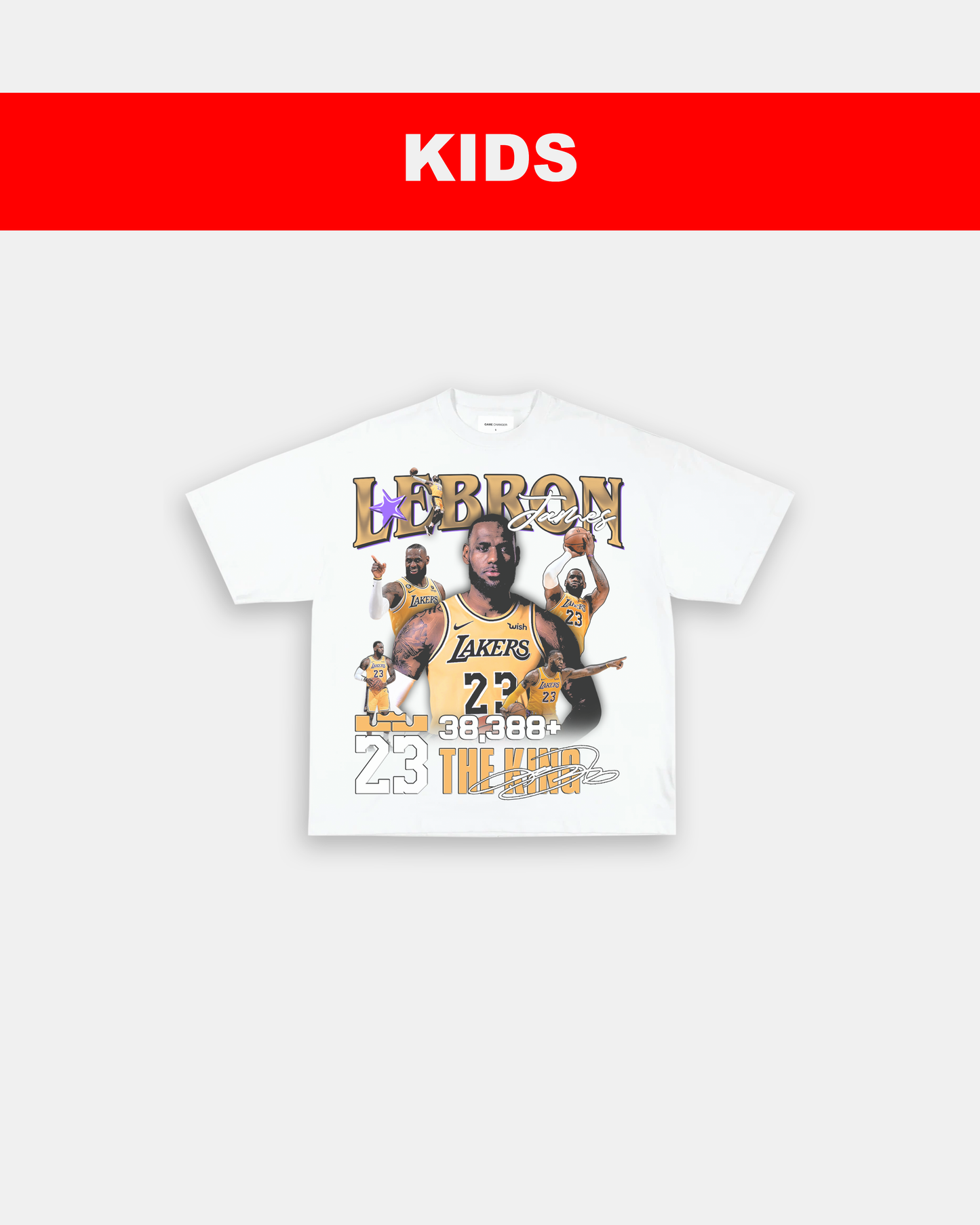 LAKERS LEBRON - KIDS TEE