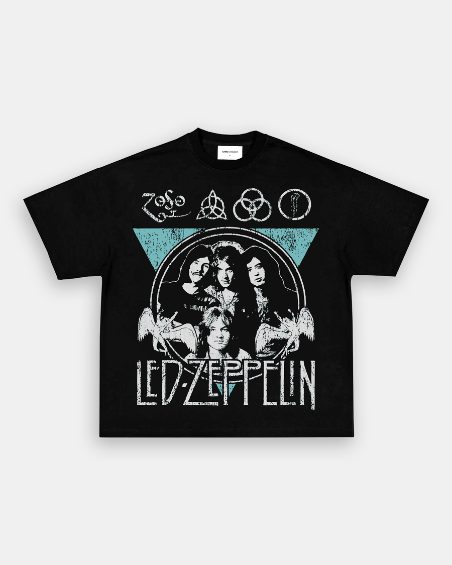 LED ZEPPELIN TEAL TEE