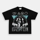 LED ZEPPELIN TEAL TEE