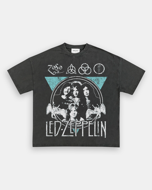 LED ZEPPELIN TEAL TEE