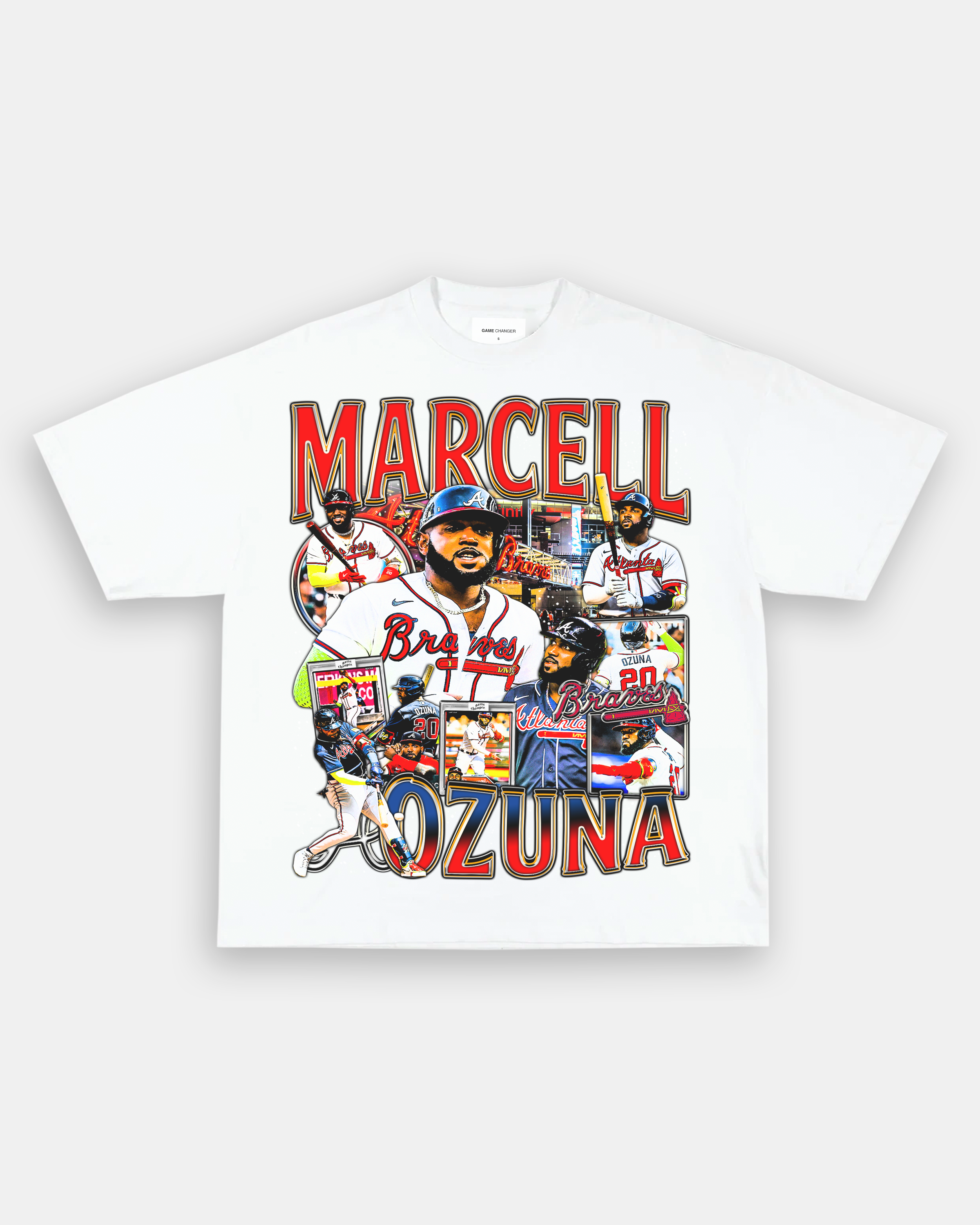 Marcell Ozuna Photo Collage T-Shirt