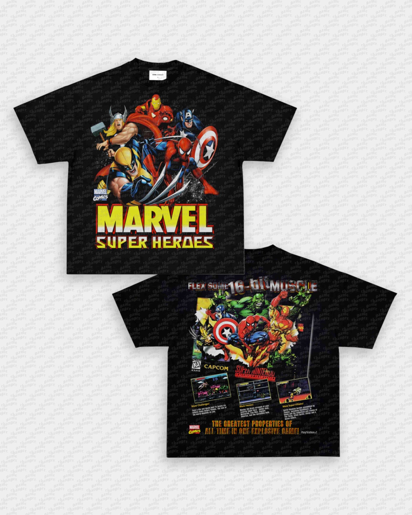 MARVEL SUPERHEROES TEE - [DS]