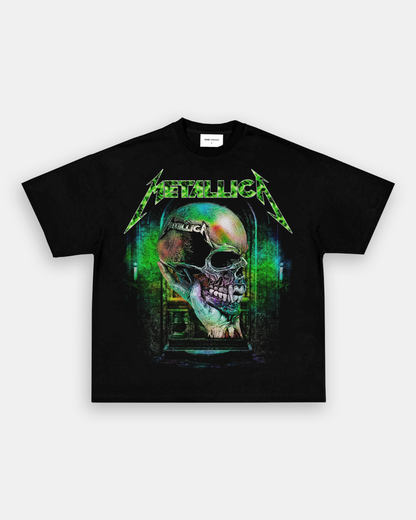 METALLICA - GREEN SKULL TEE