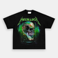 METALLICA - GREEN SKULL TEE