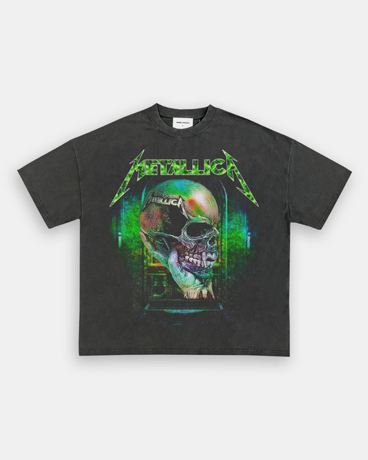 METALLICA - GREEN SKULL TEE