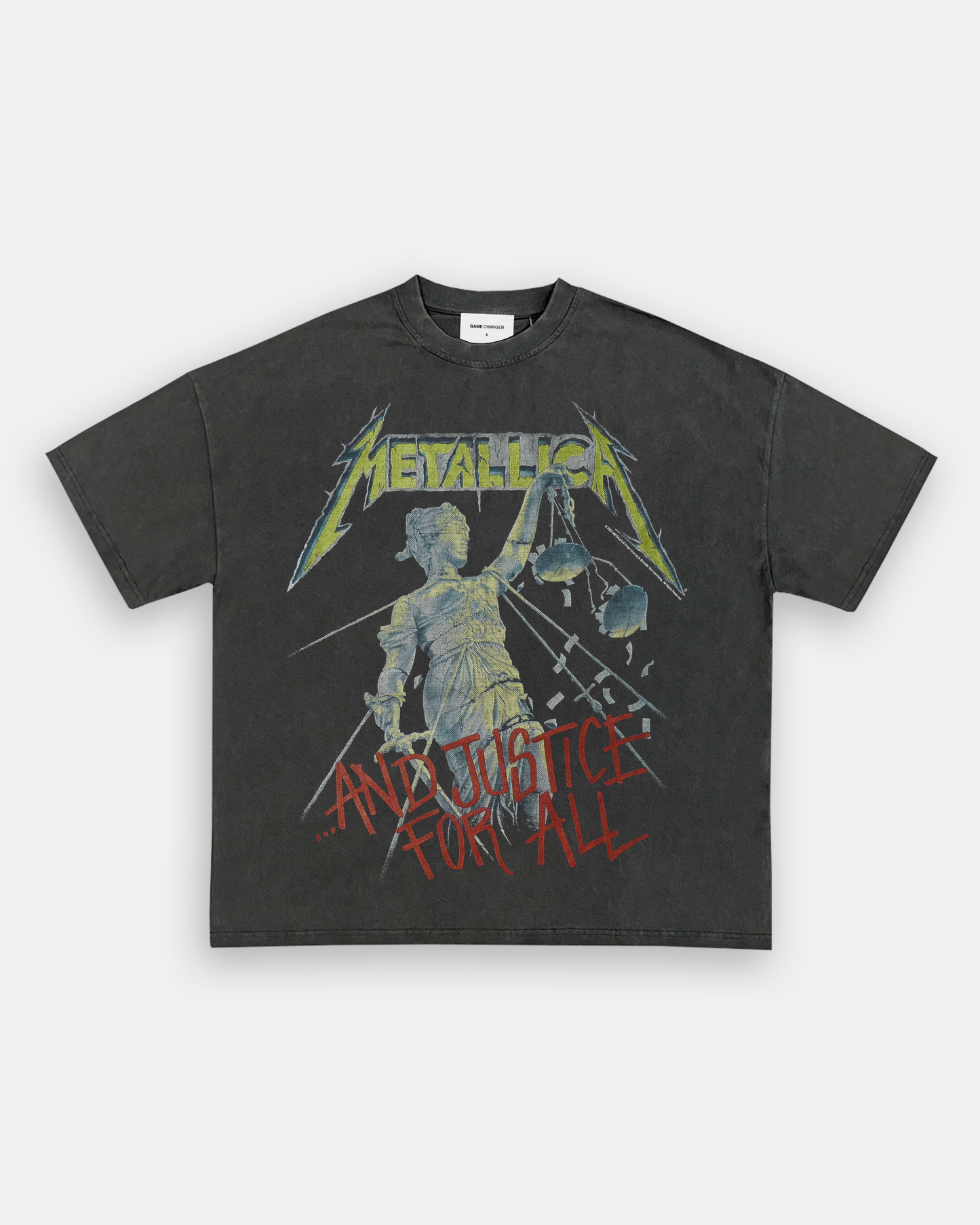 METALLICA AND JUSTICE FOR ALL TEE