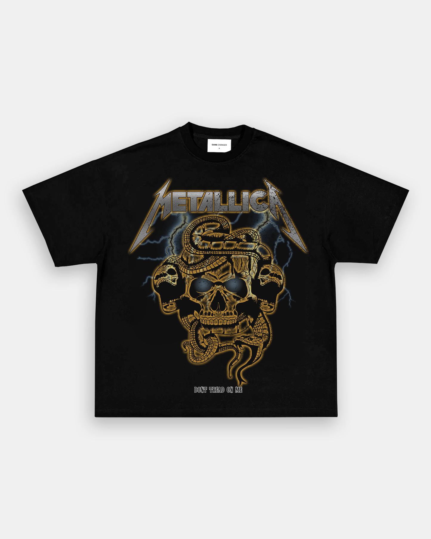 METALLICA SKULL SNAKE TEE