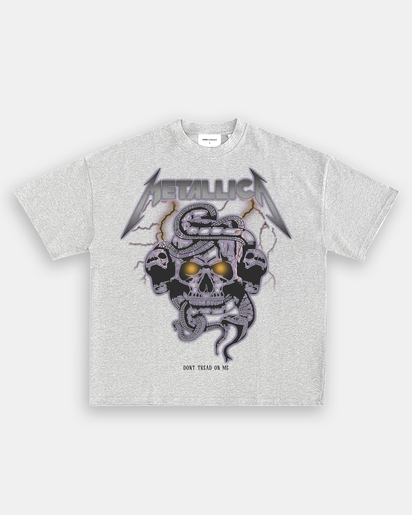 METALLICA SKULL SNAKE TEE