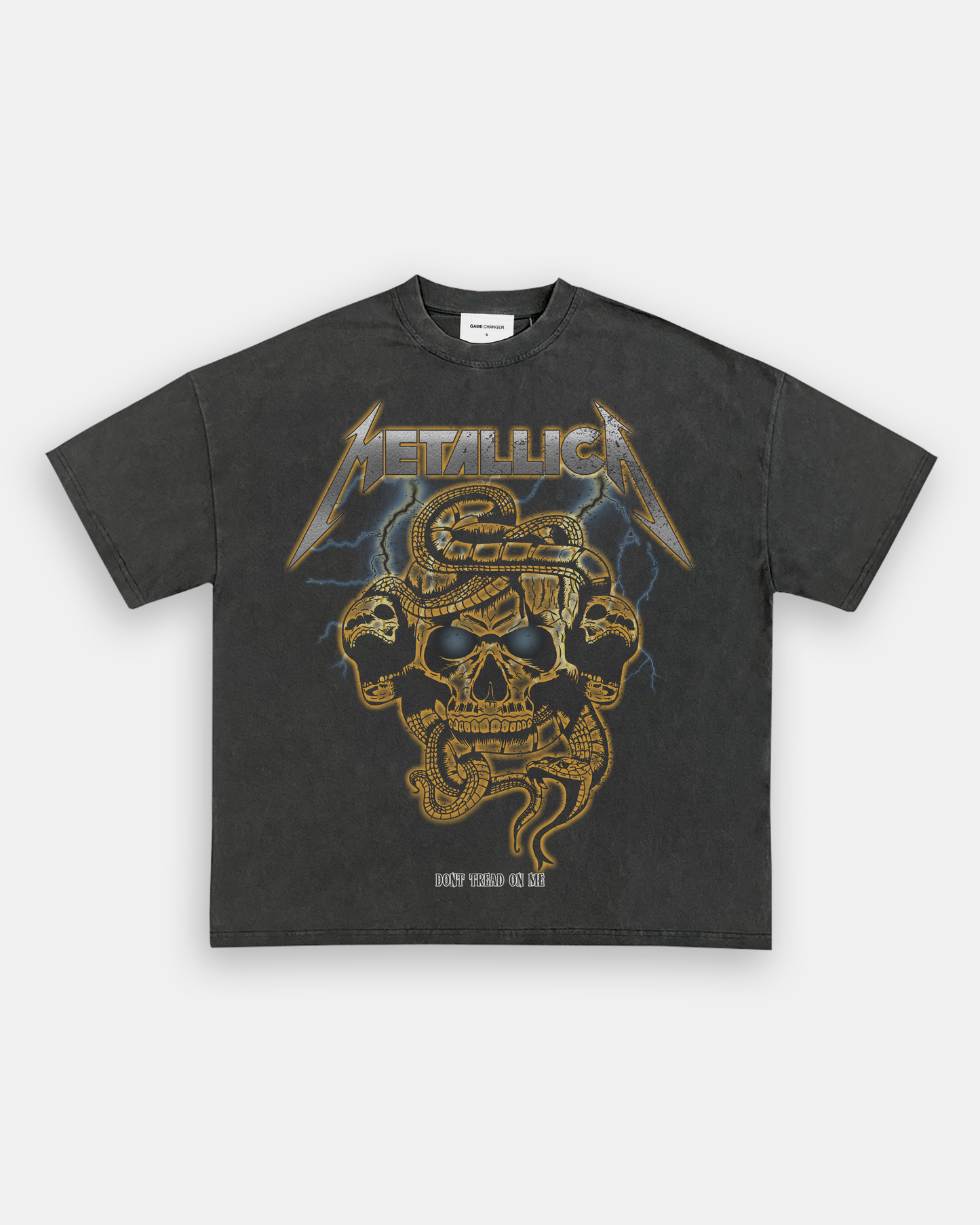 METALLICA SKULL SNAKE TEE