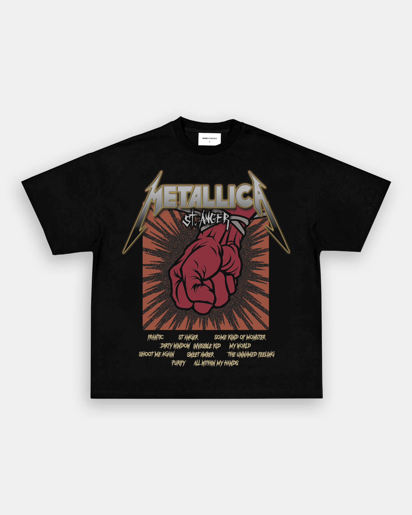 METALLICA ST ANGER TEE – GAME CHANGERS METALLICA ST ANGER TEE – GAME CHANGERS