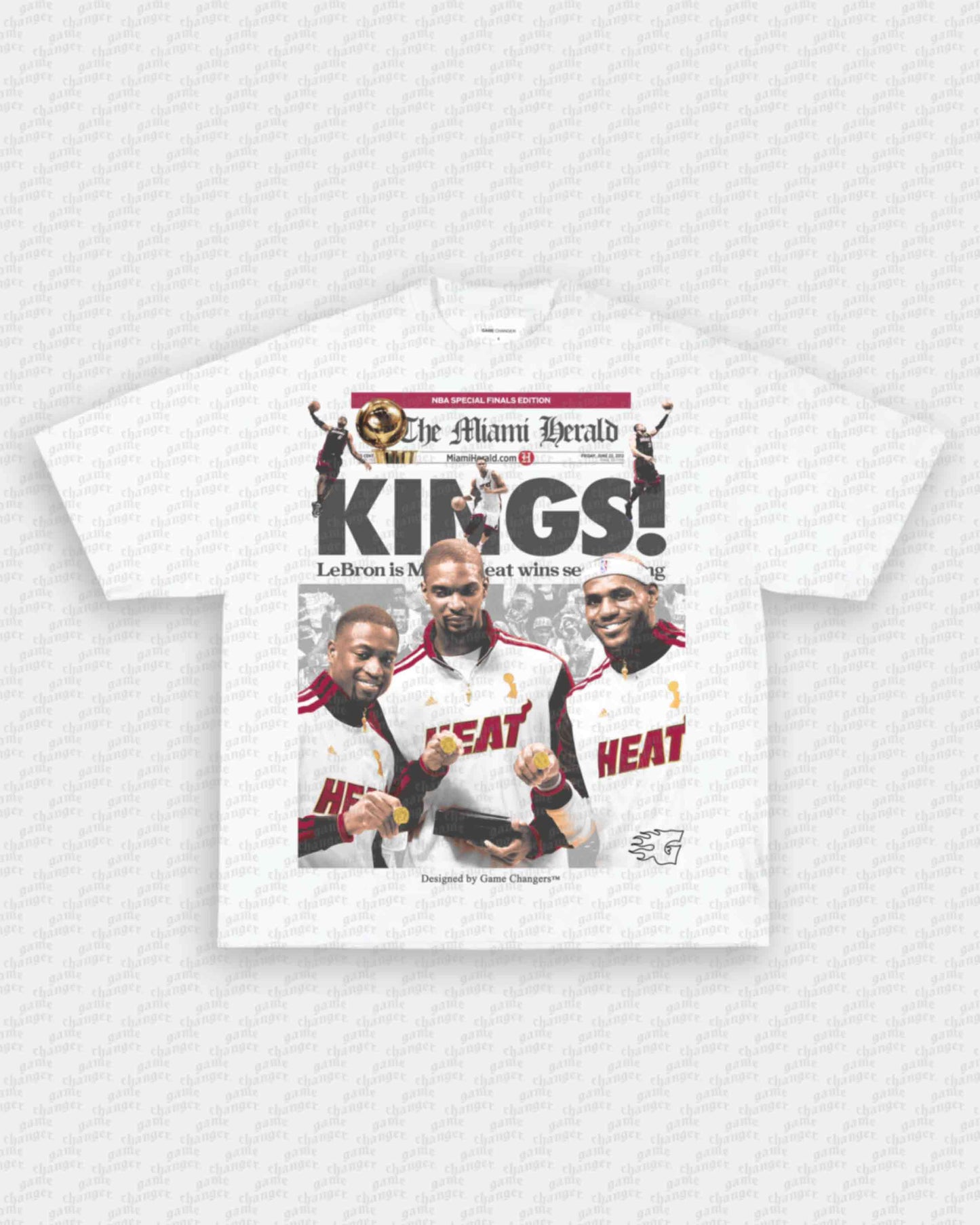 MIAMI BIG 3 TEE