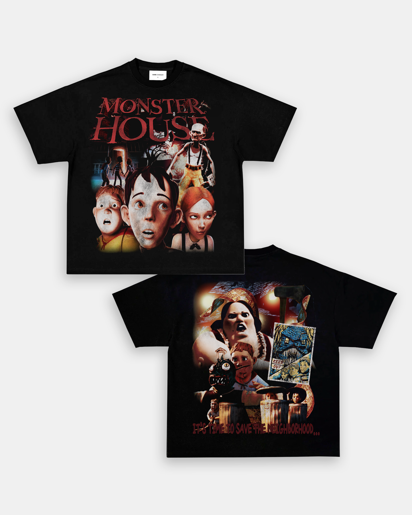 MONSTER HOUSE TEE - [DS]