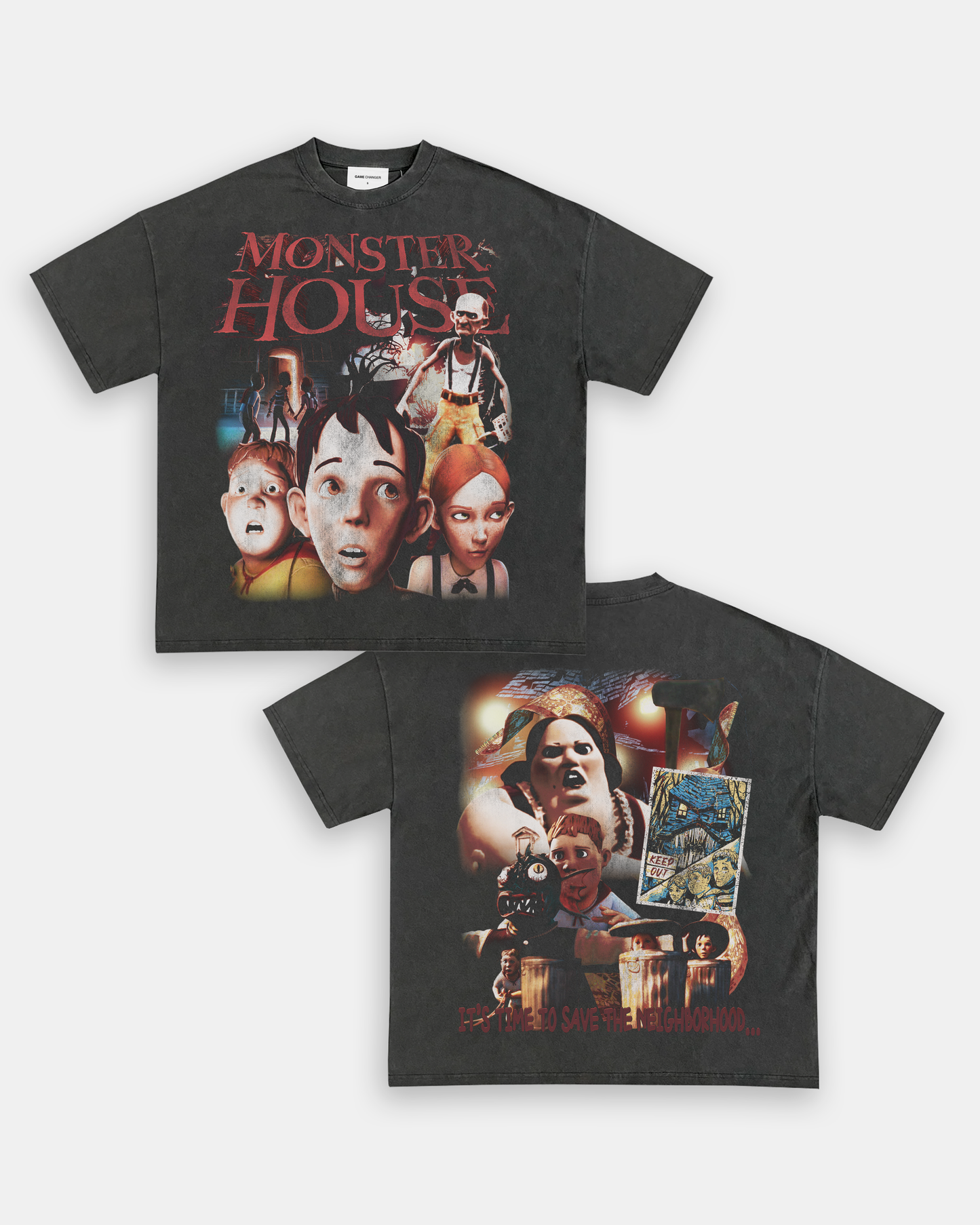 MONSTER HOUSE TEE - [DS]