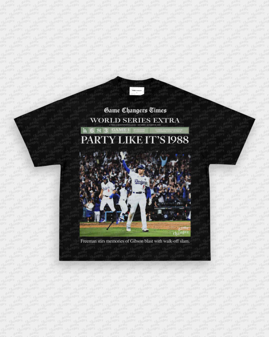 NEWSPAPER FREDDIE TEE