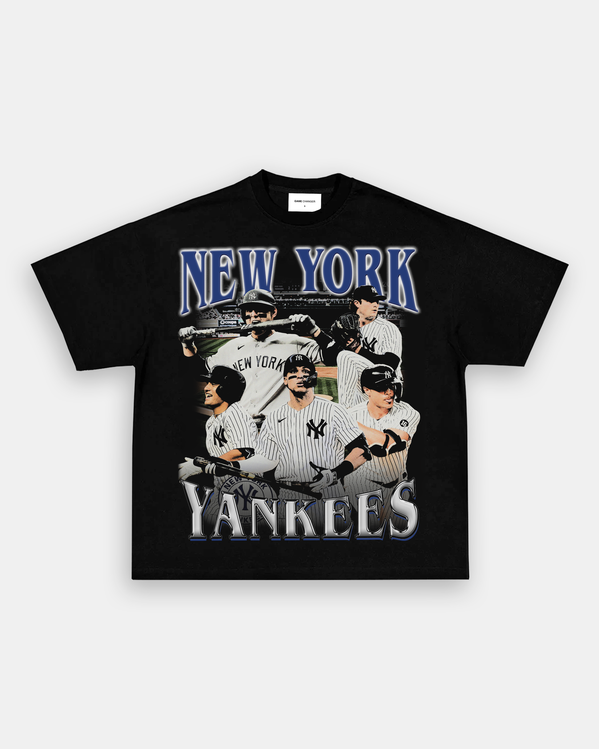 Vintage New York Yankees Got Rings? Two sided T Shirt Sz XL