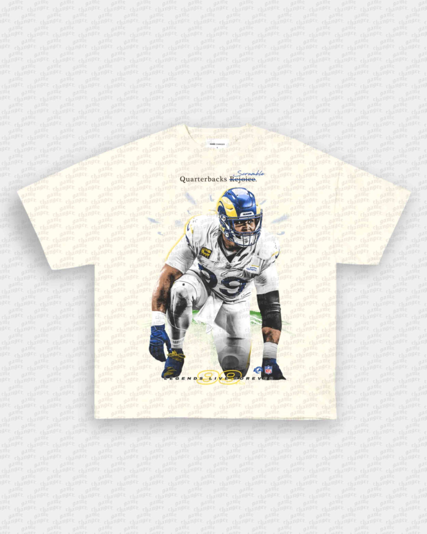 QUARTERBACKS SCRAMBLE TEE