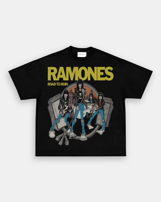 RAMONES ROAD TO RUIN TEE