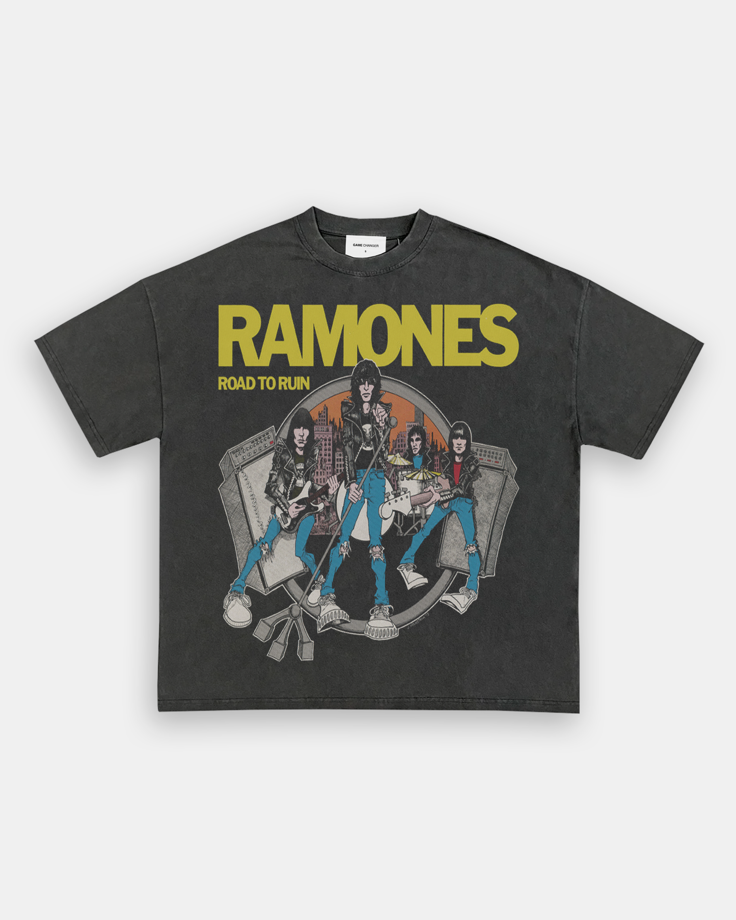 RAMONES ROAD TO RUIN TEE