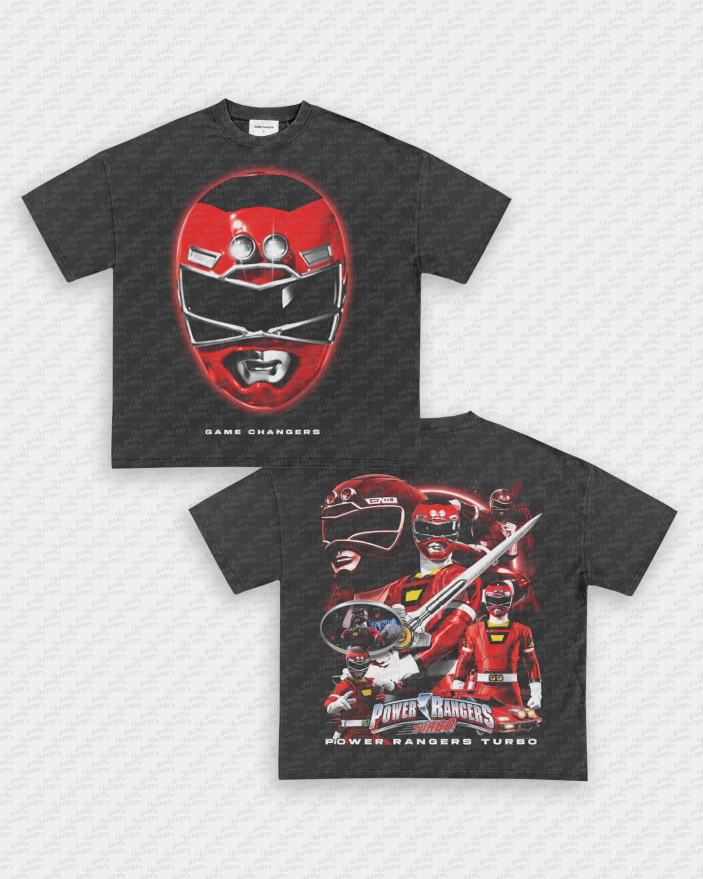 RED TURBO RANGER TEE - [DS]