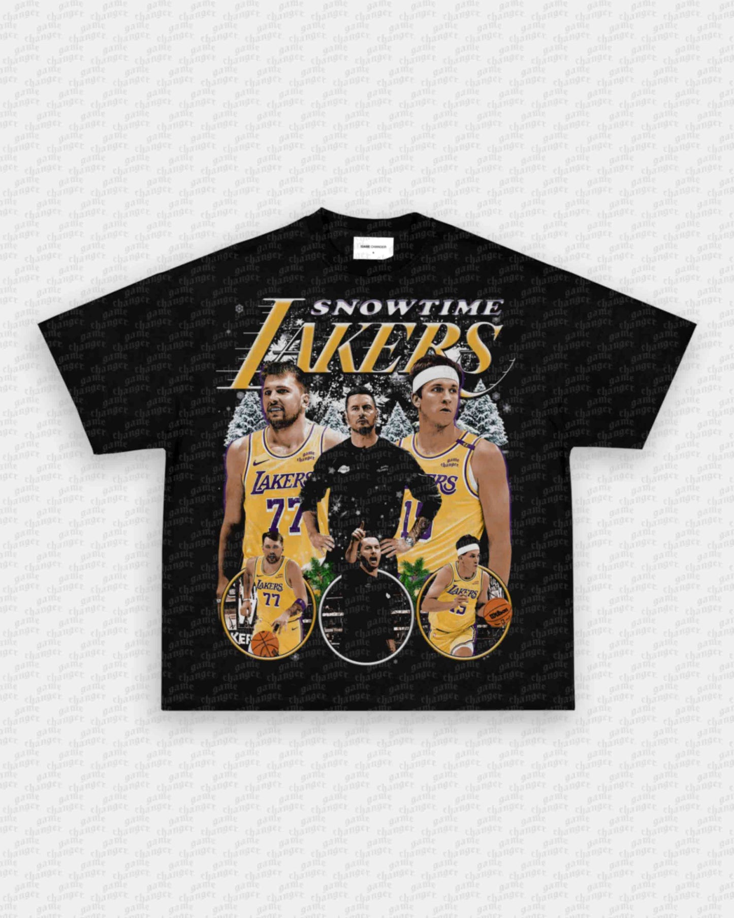 SNOWTIME LAKERS TEE