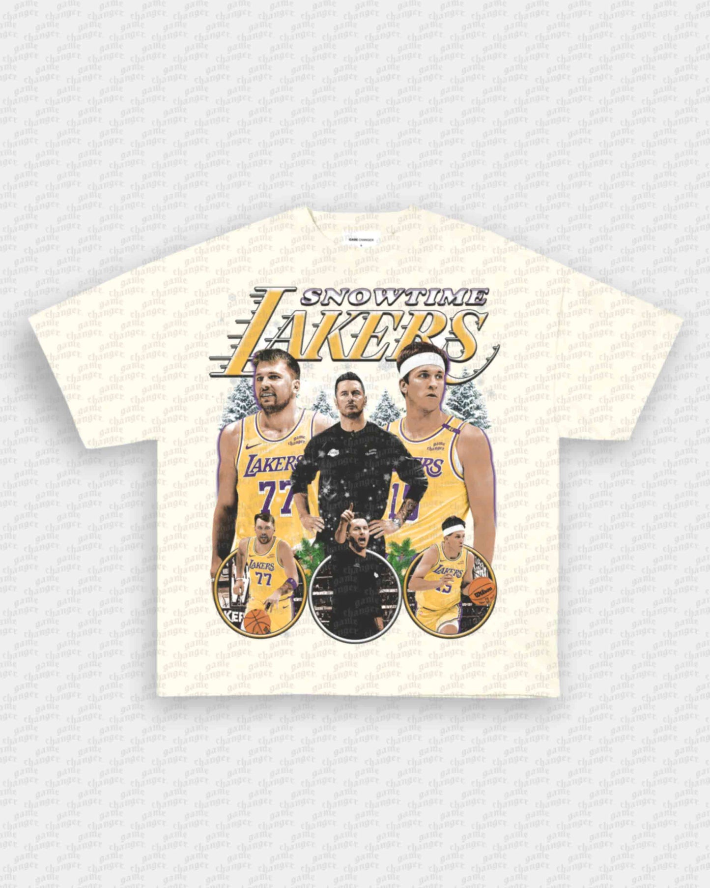 SNOWTIME LAKERS TEE