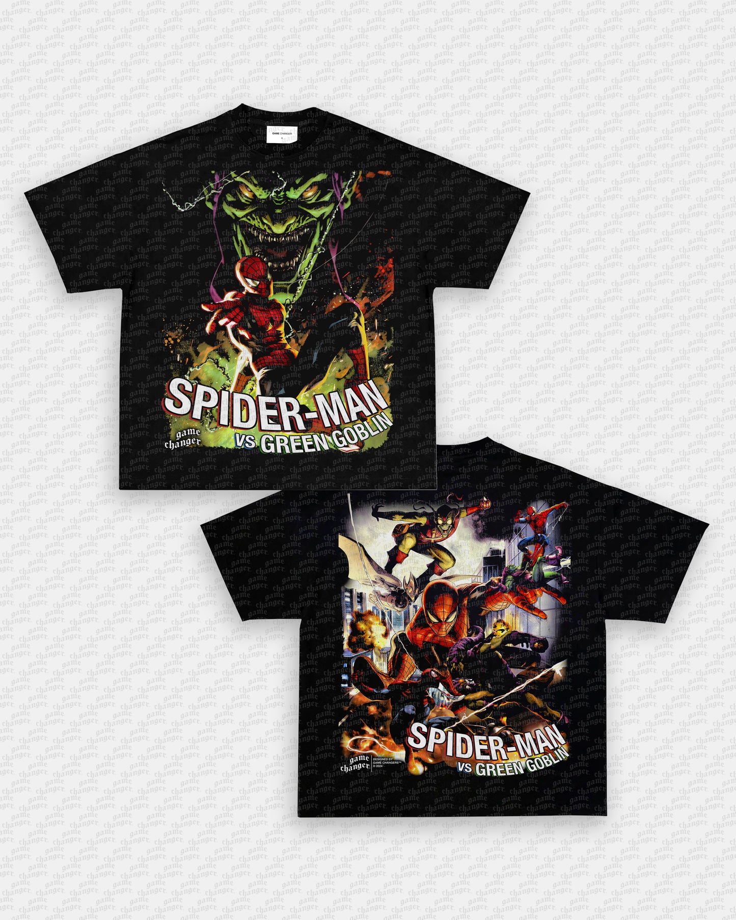 SPIDER MAN VS GREEN GOBLIN V2 TEE - [DS]