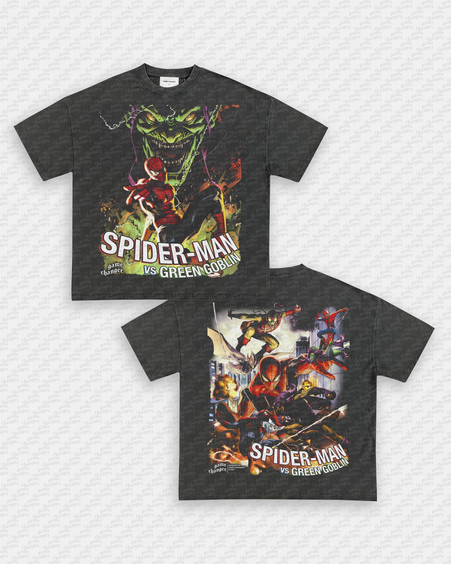 SPIDER MAN VS GREEN GOBLIN V2 TEE - [DS]