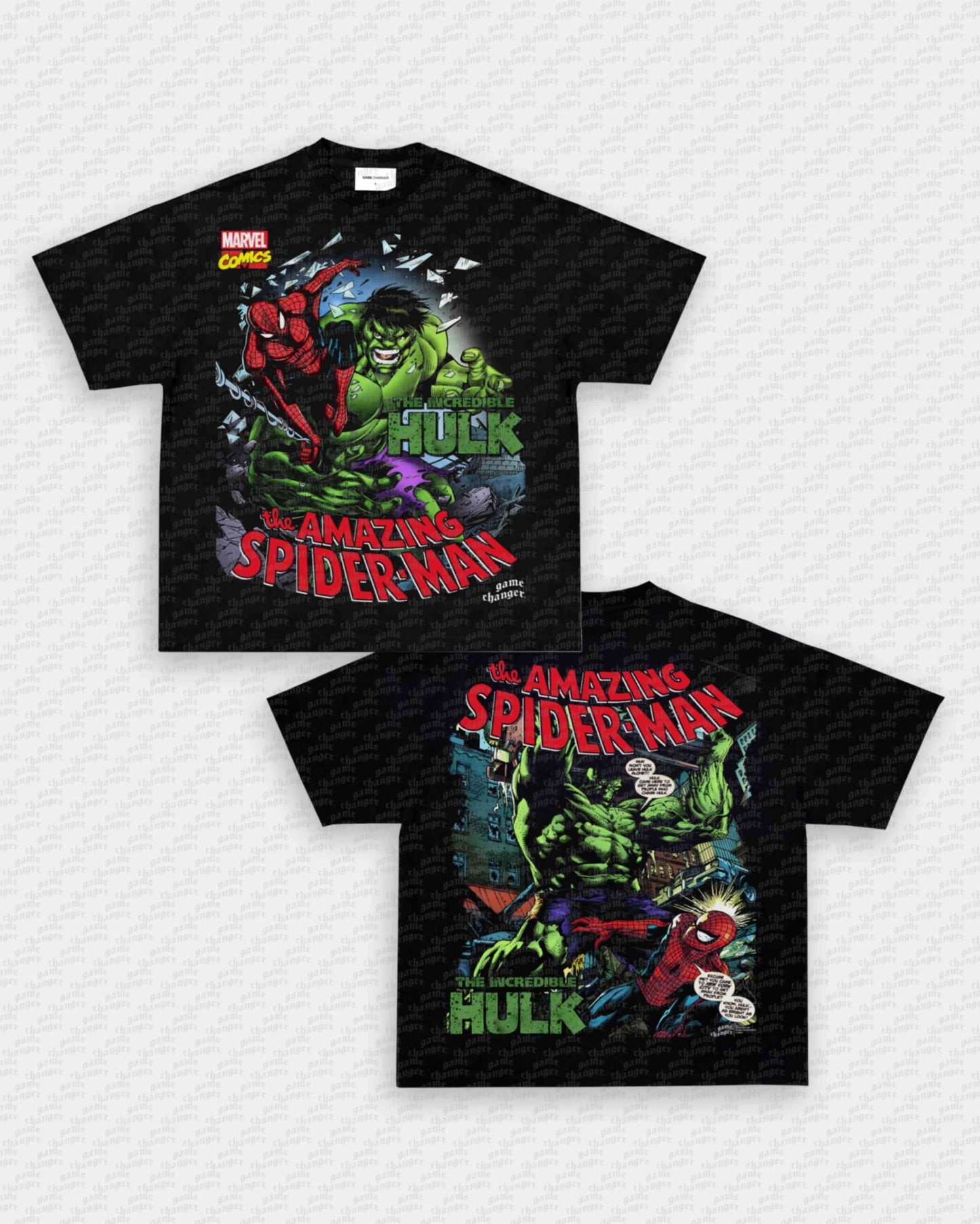 SPIDER MAN VS HULK TEE - [DS]