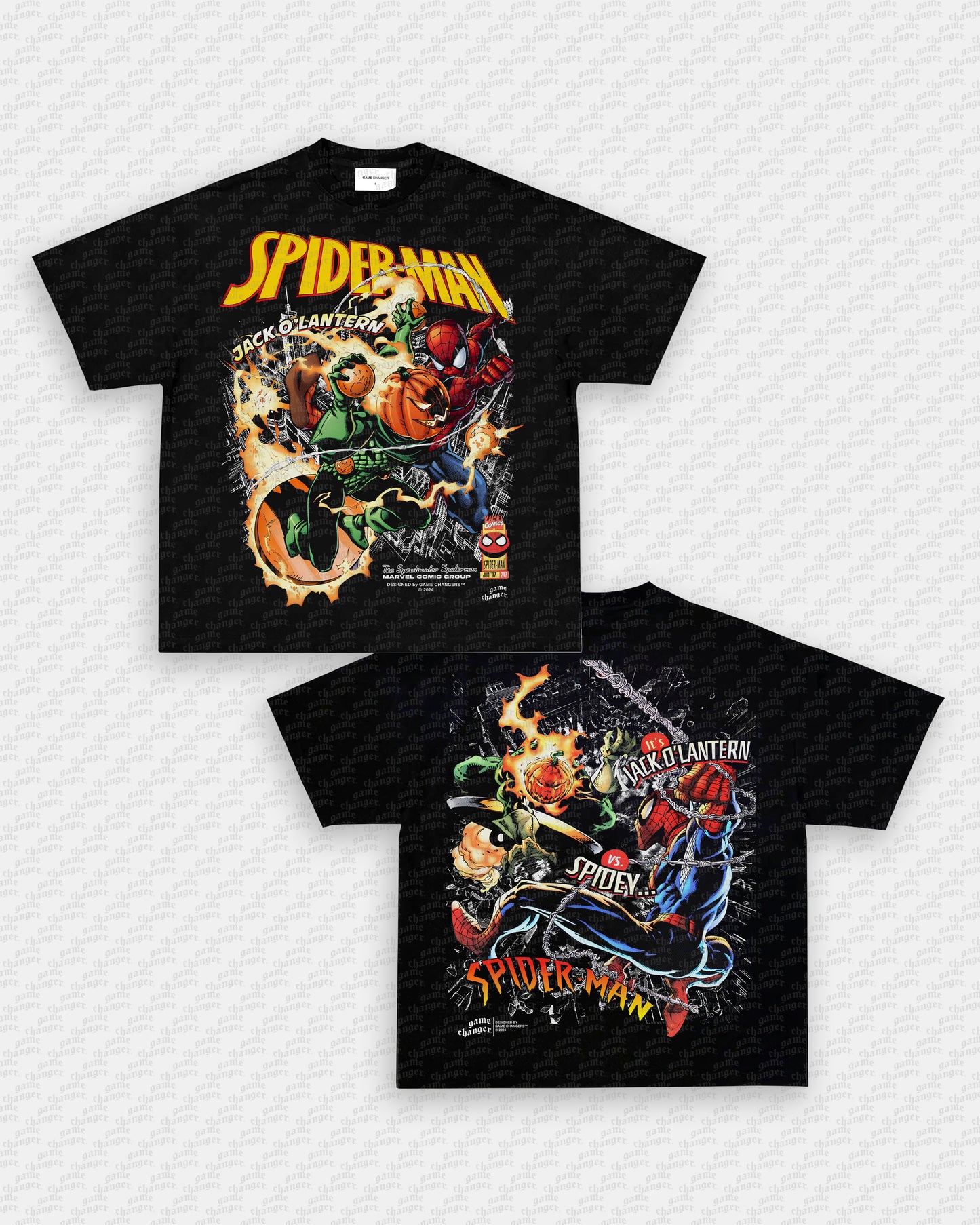 SPIDER-MAN VS JACK O' LANTERN TEE - [DS]