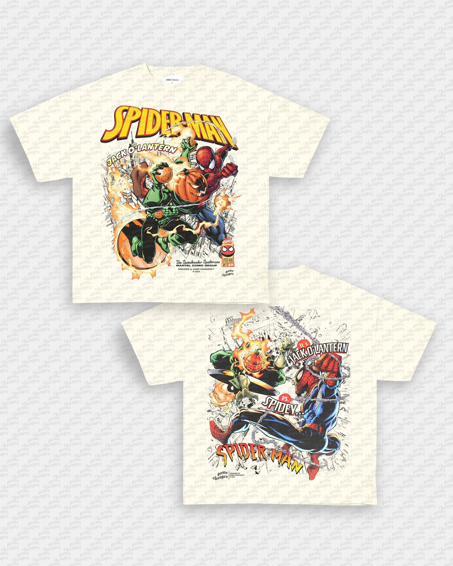 SPIDER-MAN VS JACK O' LANTERN TEE - [DS]