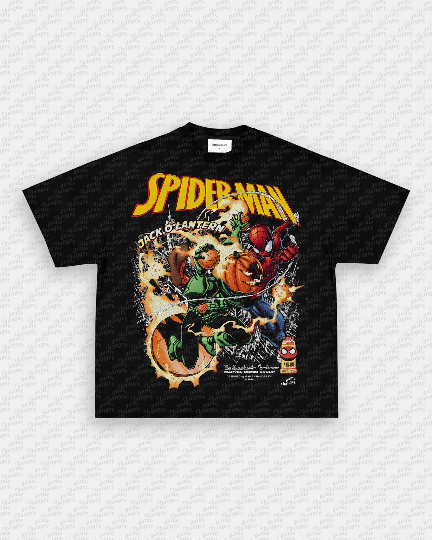 SPIDER-MAN VS JACK O' LANTERN V2 TEE