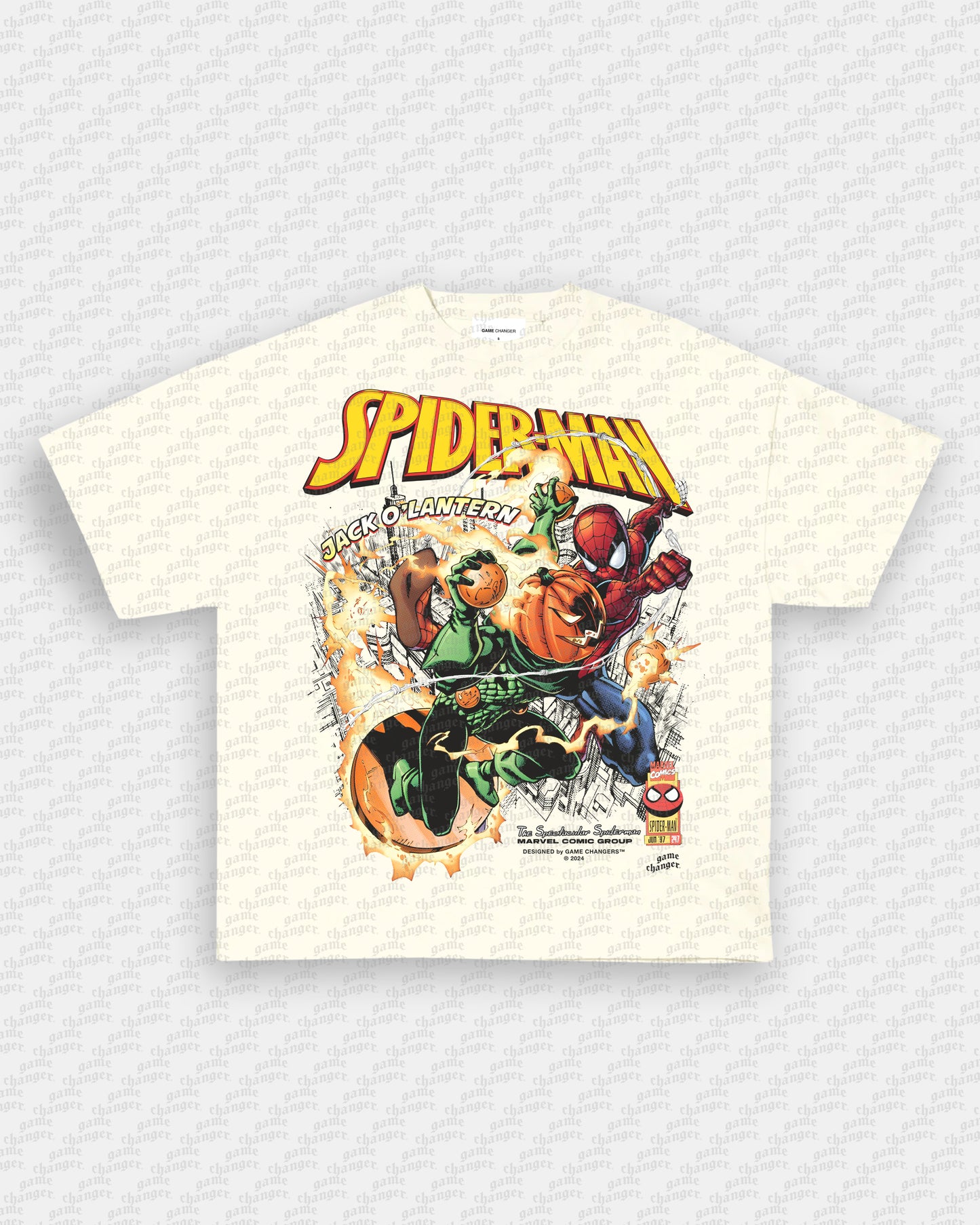 SPIDER-MAN VS JACK O' LANTERN V2 TEE