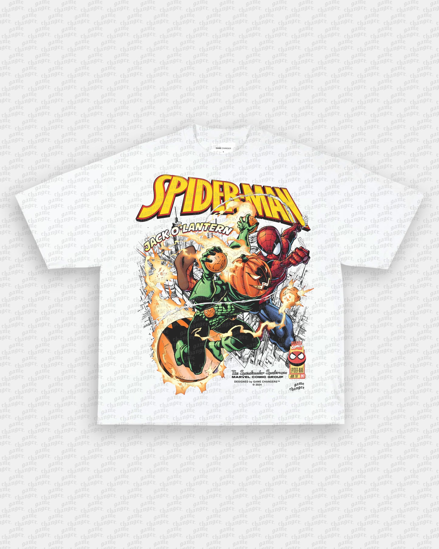 SPIDER-MAN VS JACK O' LANTERN V2 TEE