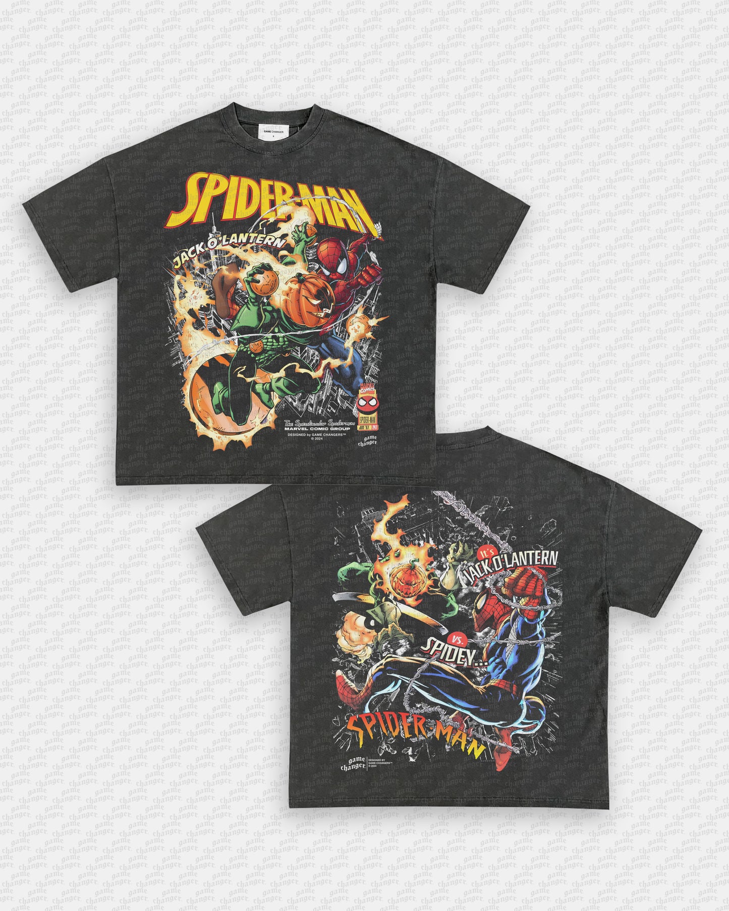SPIDER-MAN VS JACK O' LANTERN TEE - [DS]