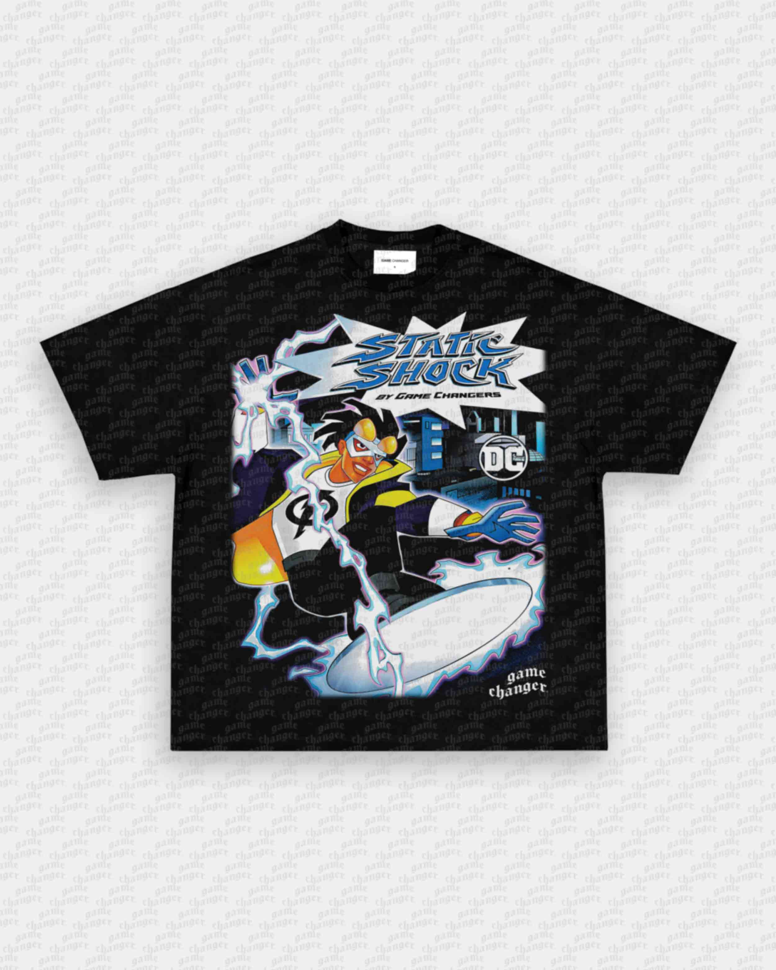 STATIC SHOCK V2 TEE – GAME CHANGERS