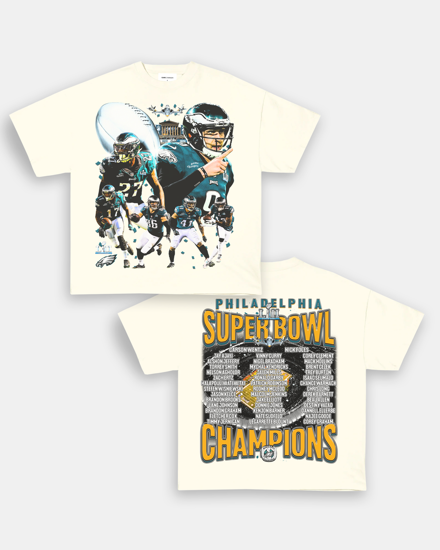 SUPER BOWL LII CHAMPS - EAGLES TEE - [DS]